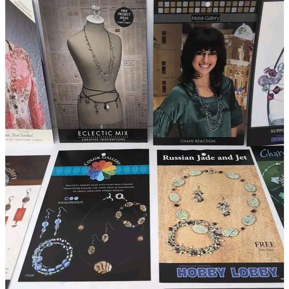 Jewelry Beadwork Supplies Beads Clasps Leaflets Silver Tone‎ Patterns NEW